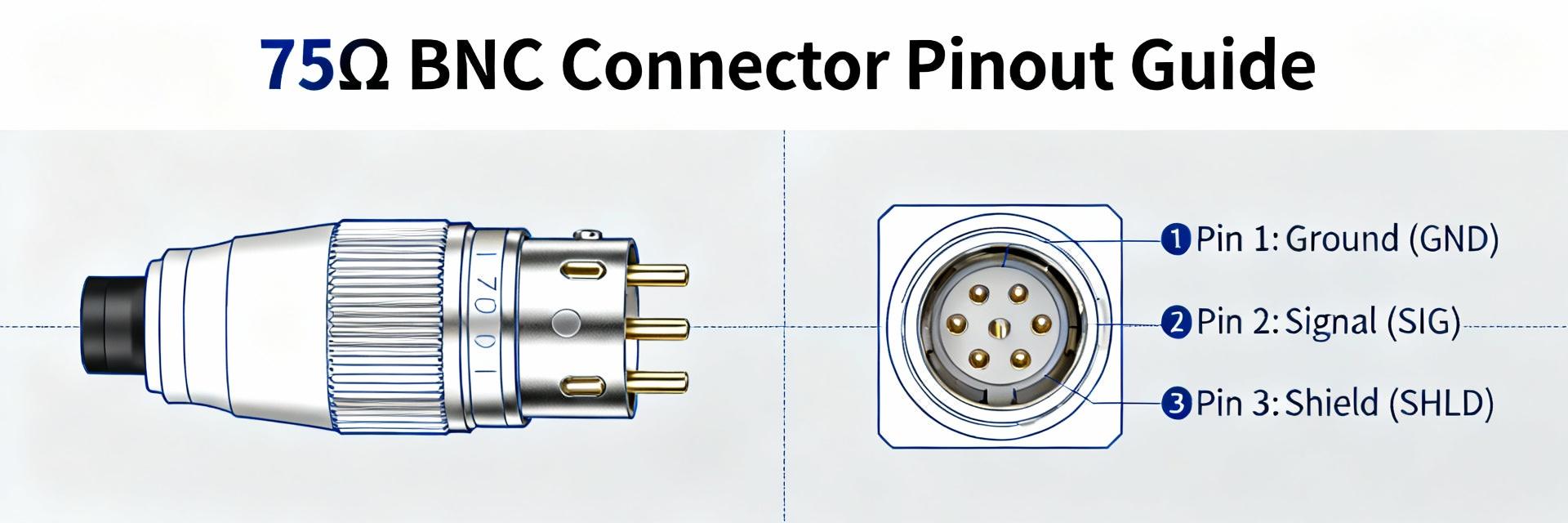 BNC 75 Ohm Datasheet — Complete Pinout & Specs Guide