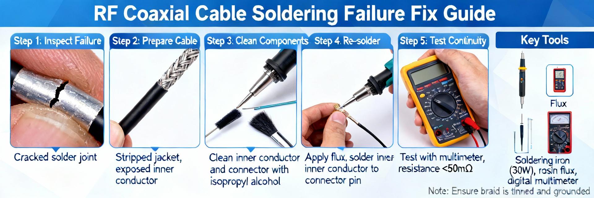 5-1814813-1 Soldering Fail Rates & Fixes for RG58 Now